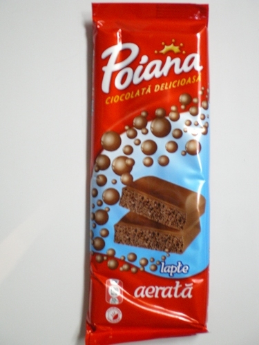 Ciocolata aerata cu lapte, Poiana