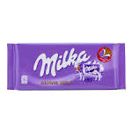Ciocolata dietetica cu lapte din Alpi si fructoza si inulina 13%, Milka