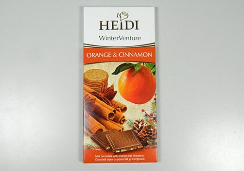 Ciocolata cu portocala si scortisoara, Heidi