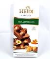 Ciocolata cu lapte si alune de padure intregi, Heidi