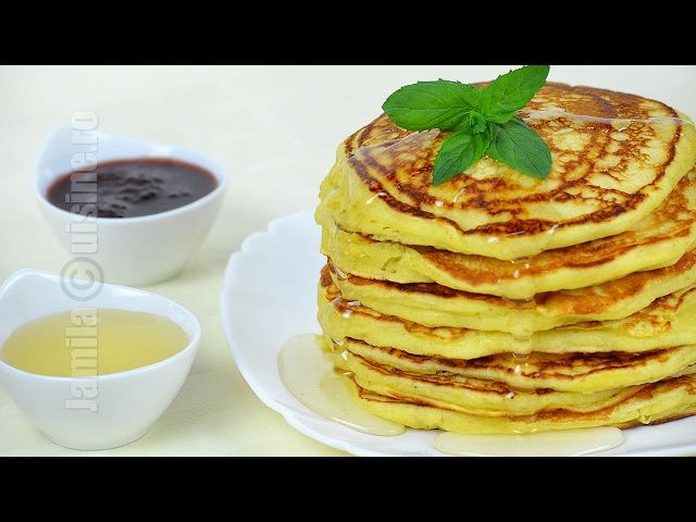 Pancake (simplu), amestec (amestecat) uscat, complet (include si lapte batut)