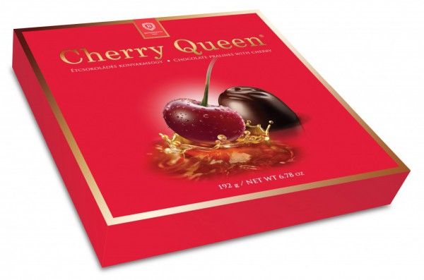Bomboane / Praline de ciocolata cu visine, Cherry Queen