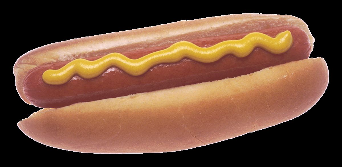 Fast Food, hotdog, simplu