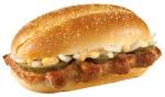 Sandwich cu burger si ou, McDonald's