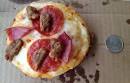 Fast Food, Pizza Pepperoni, blat gros, diametru 35 cm, Pizza Chain