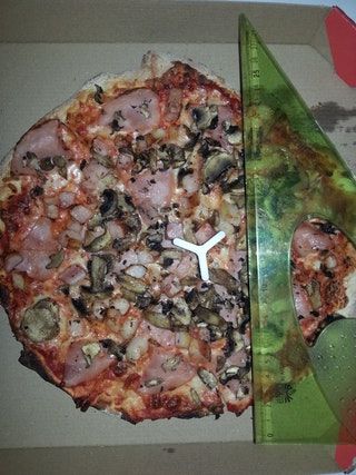 Pizza, original blat, diametru 35 cm, Papa lui John