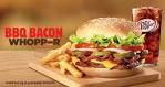 Sandwich Whooper cu pui, Burger King