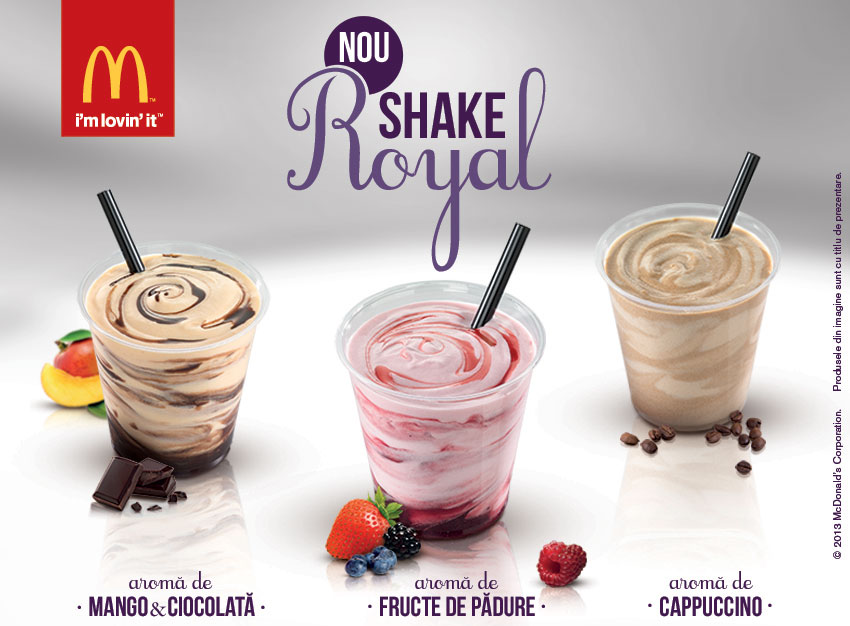 Royal Shake, McDonalds