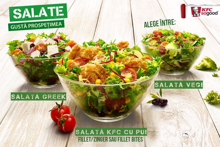 Salata Greacă, KFC