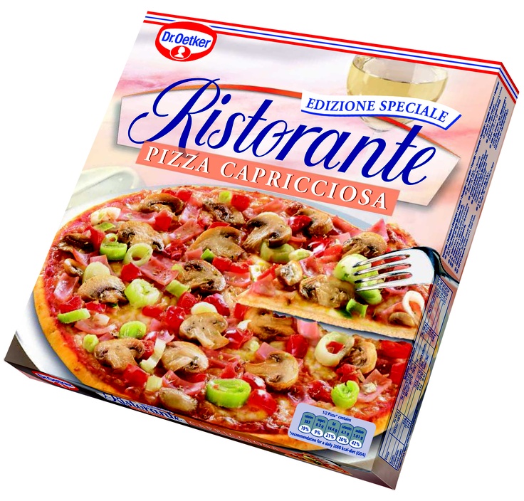 Pizza Capricciosa, Ristorante