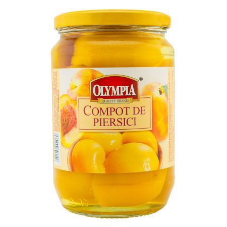 Compot dietetic (cu fructoza) de piersici, Vitalia