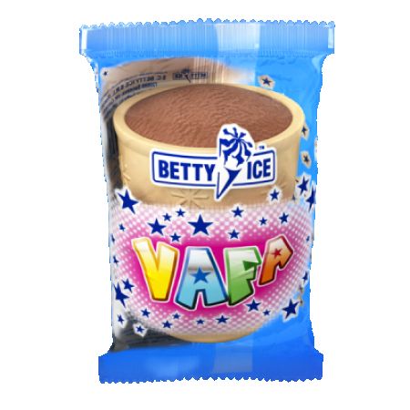 Inghetata cu vanilie Vafa, Betty Ice