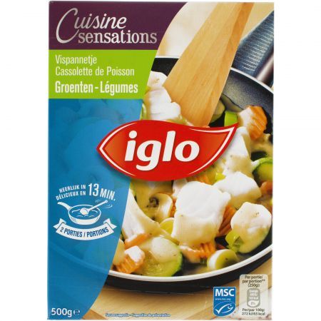 Amestec italian de legume, Iglo