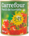 Paste de tomate 24%, Carrefour
