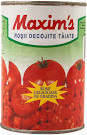 Rosii decojiti în suc de tomate, Carrefour