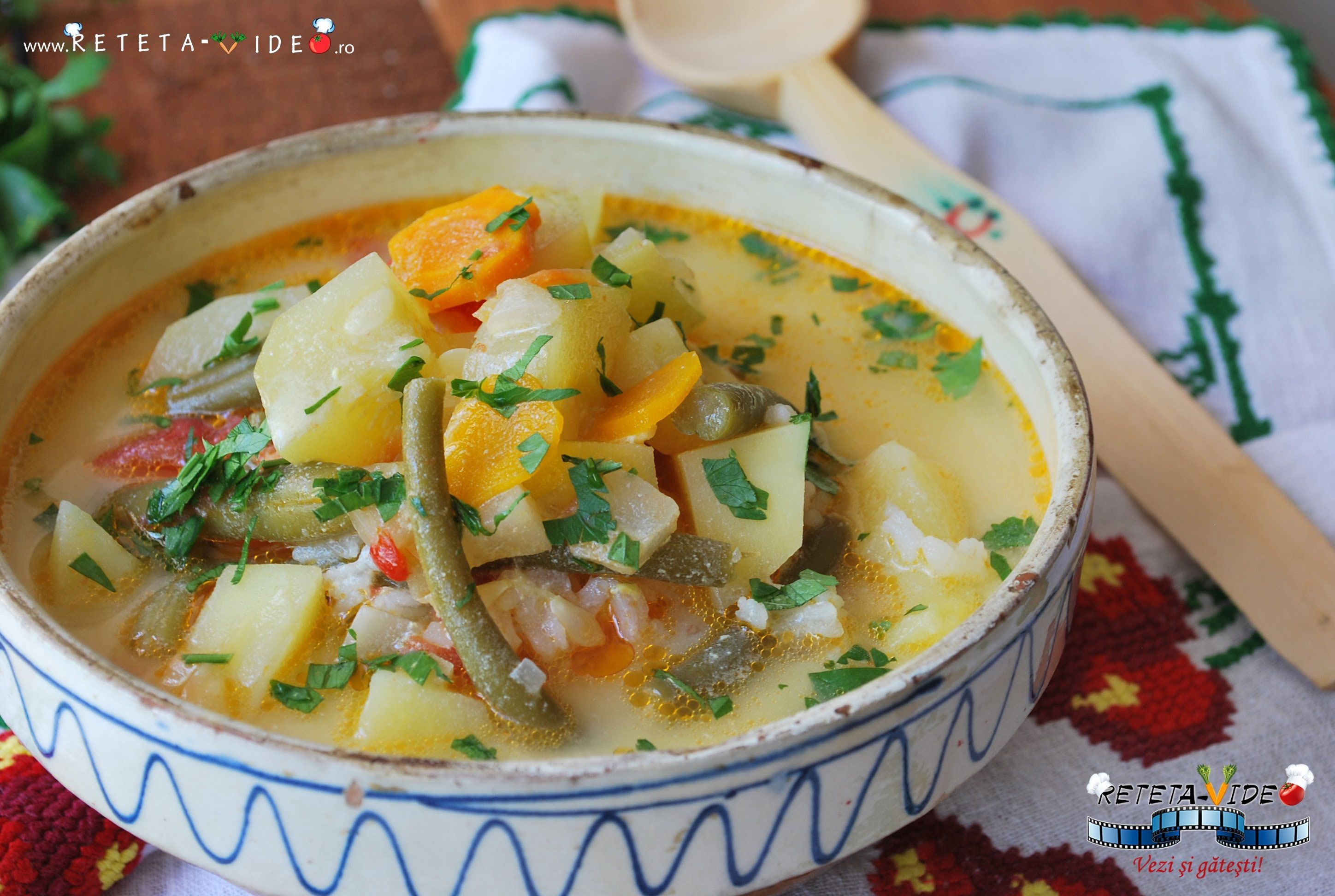 Supa de pipote cu legume de Marya