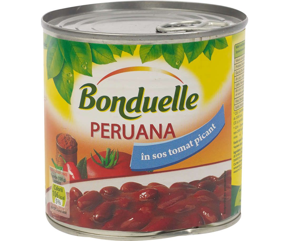 Peruana, fasole rosie în sos chili, Bonduelle