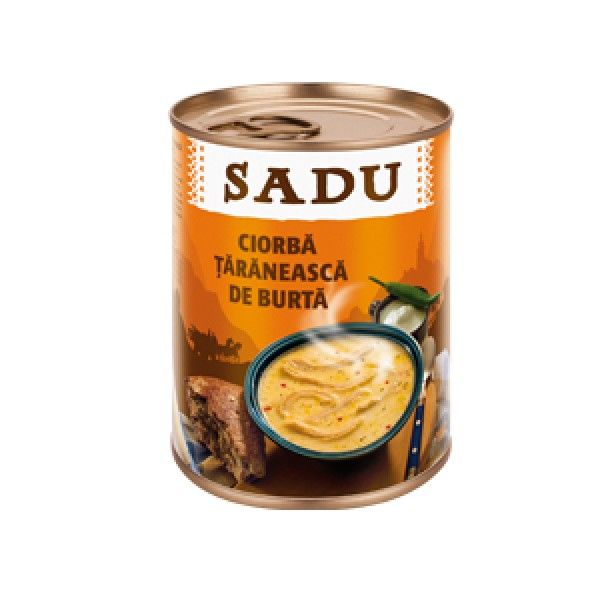 Ciorba taraneasca de burta, Sadu