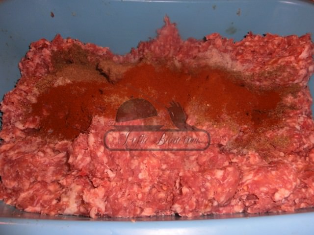 Carnati de porc cu rosii, Ashfield