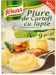 Piure din fulgi de cartofi Knorr cu lapte si parmezan