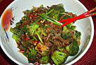 Carne de vita tocata cu broccoli tSlabutat