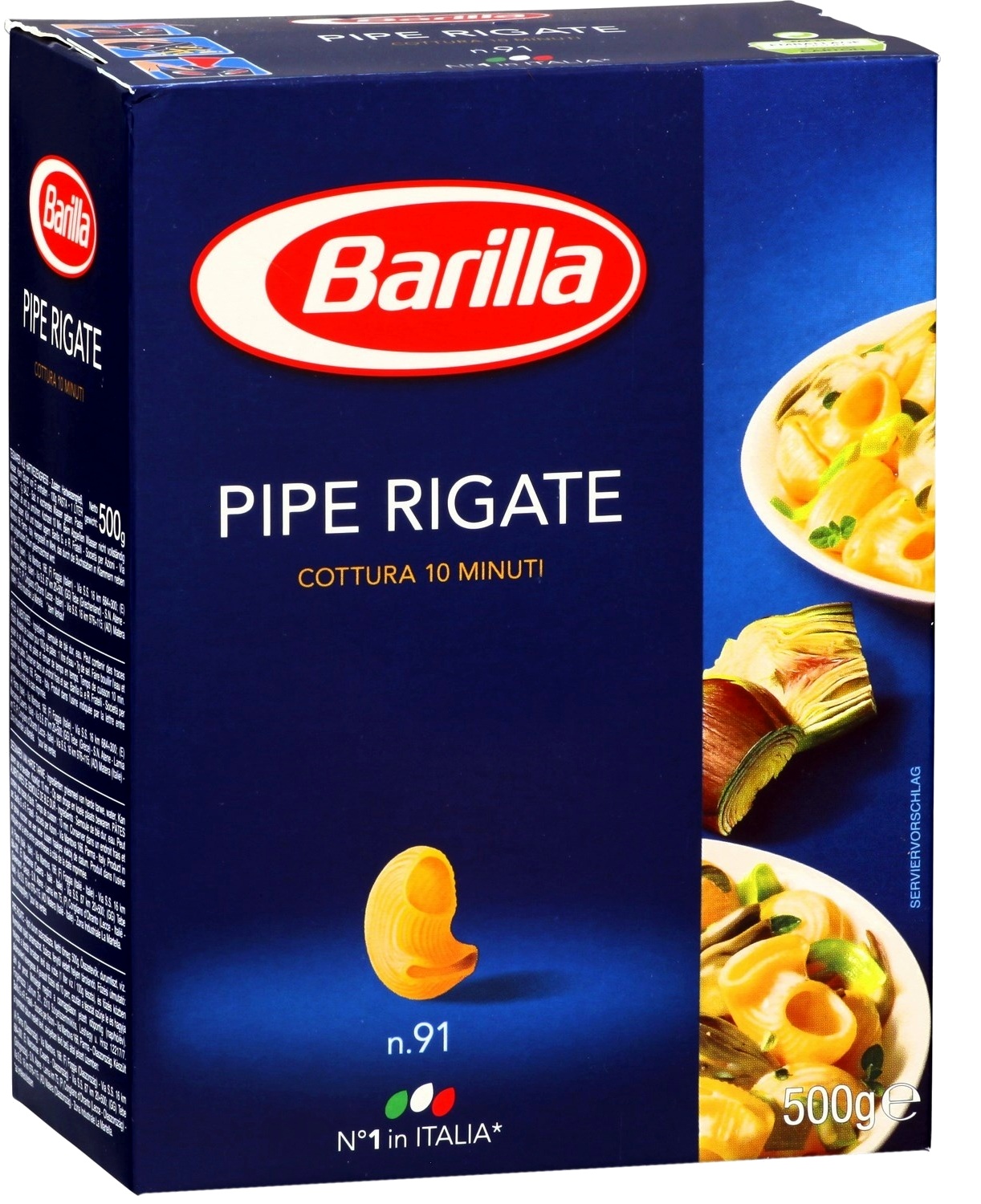 Pipe Rigate n.91, Barilla
