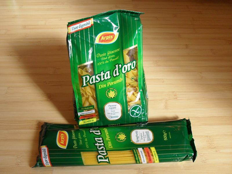 Paste (spaghete din porumb), D'oro Arpis