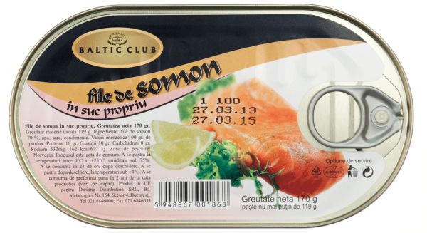 Salmon in suc propriu, Carrefour