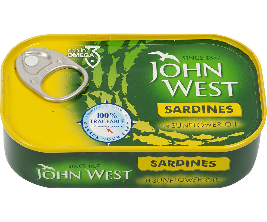 Sardina în ulei cu lamaie, John West