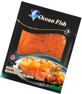 Somon Norvegian marinat la rece, Ocean Fish