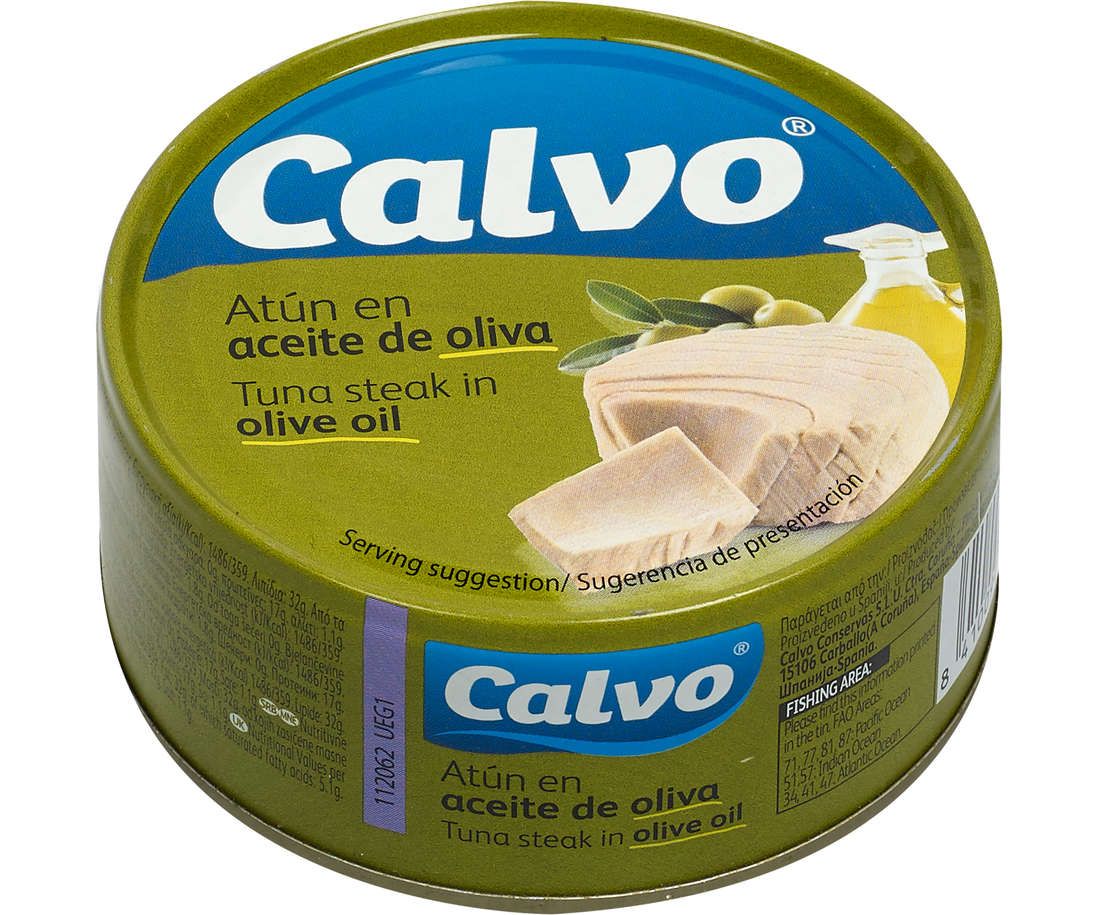 Ton fara ulei, natural, Calvo