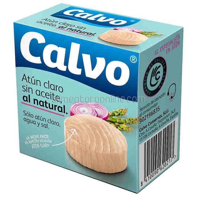 Ton în sos natural, Calvo