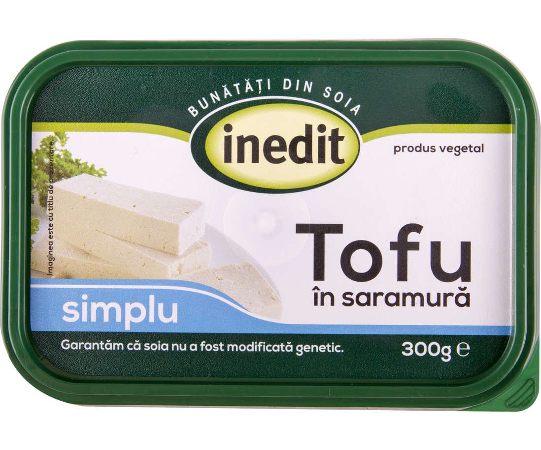 Tofu Bio în saramura, simplu, Inedit