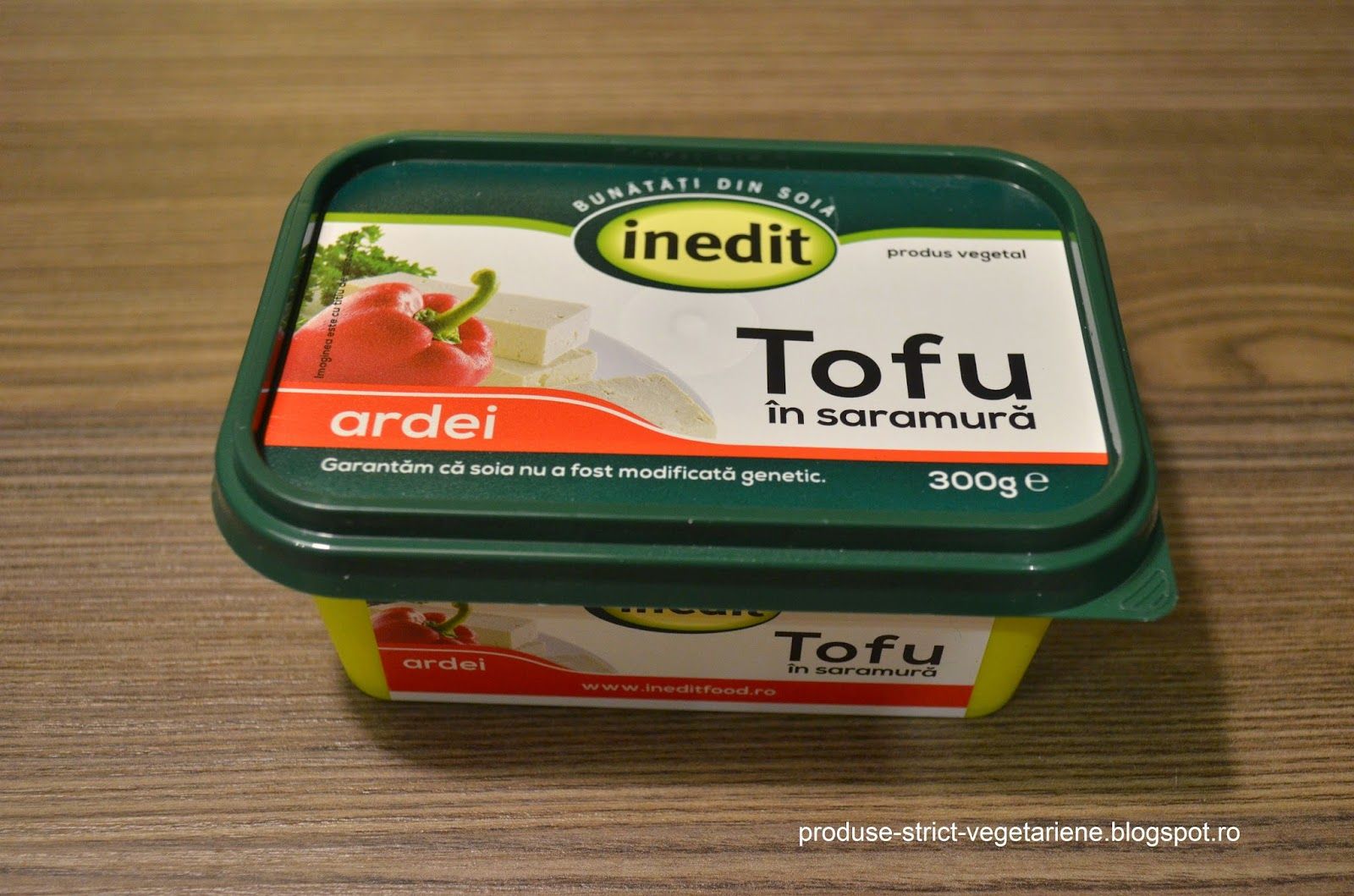 Tofu Bio în saramura cu ardei, Inedit