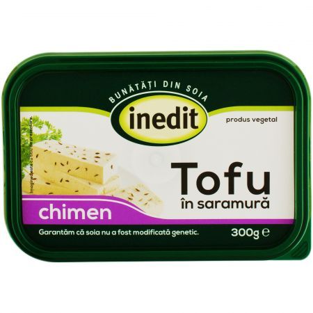 Tofu în saramura cu chimen, Inedit