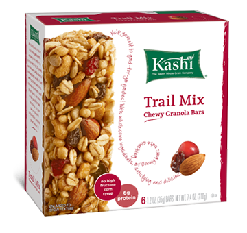 Granola Bar, Trail Mix, Kashi