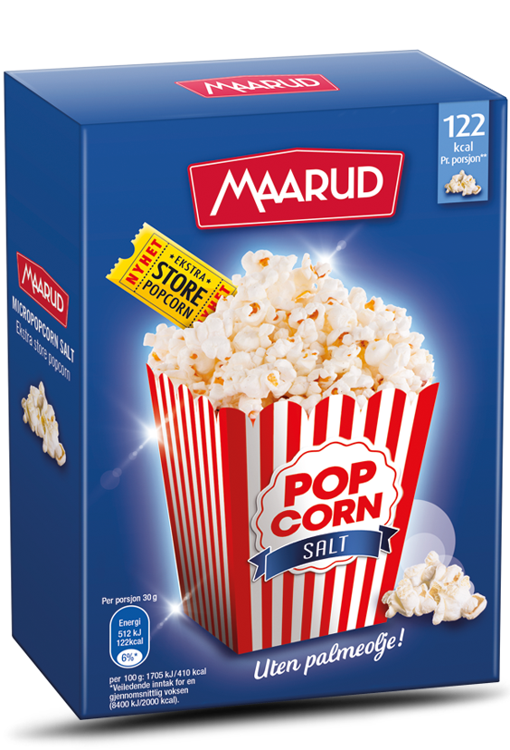 Popcorn, Maarud