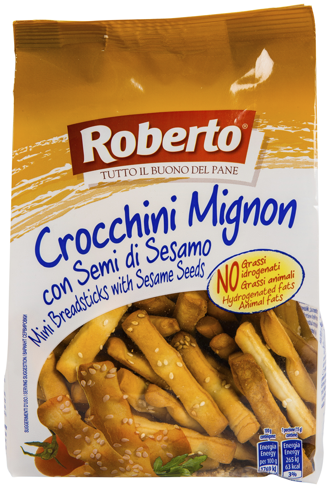 Crocchini Mignon cu seminte de susan, Roberto