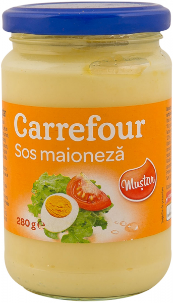 Sos de maioneza cu mustar, Carrefour