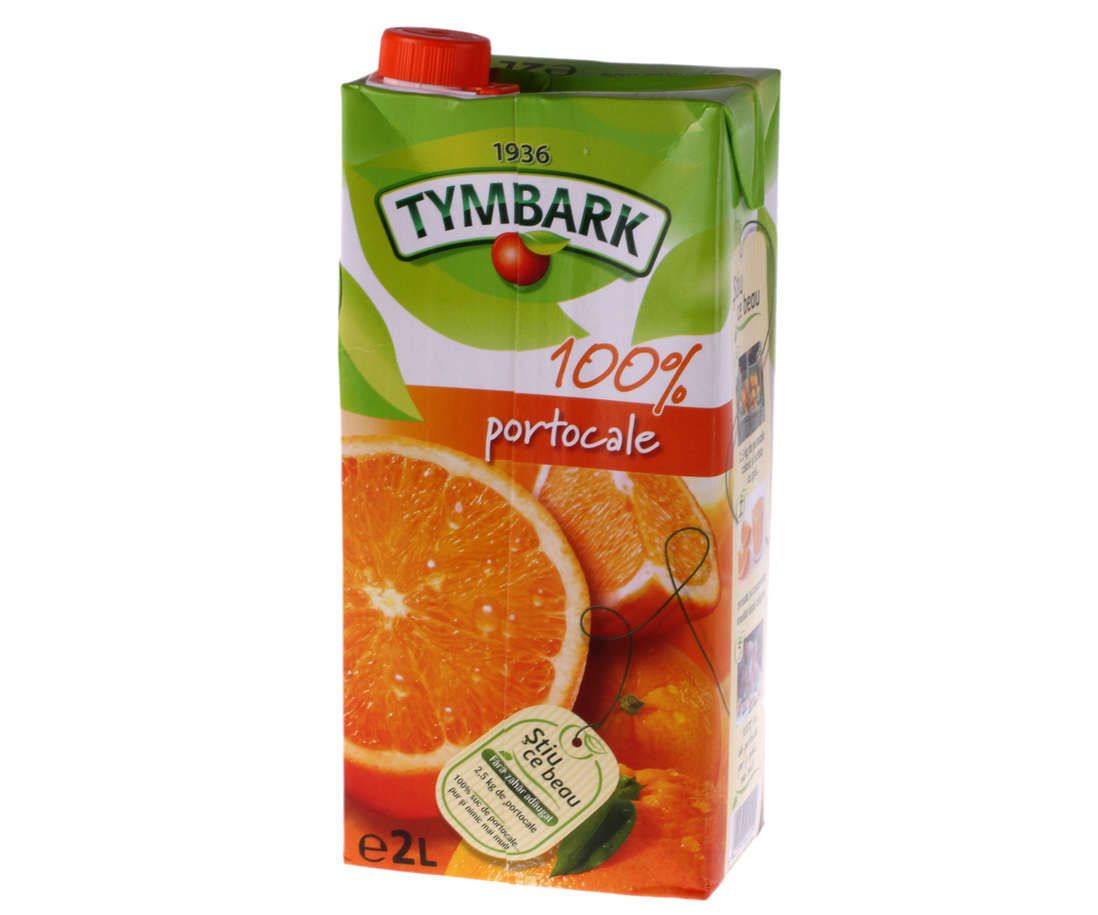 Suc portocale, fara zahar adaugat, Tymbark