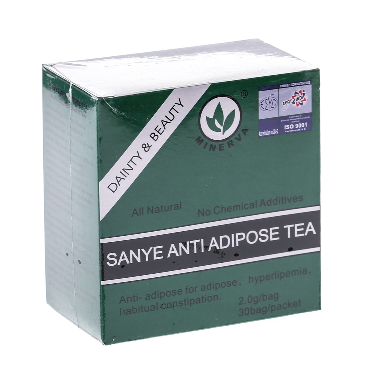 Ceai antiadipos, Sanye