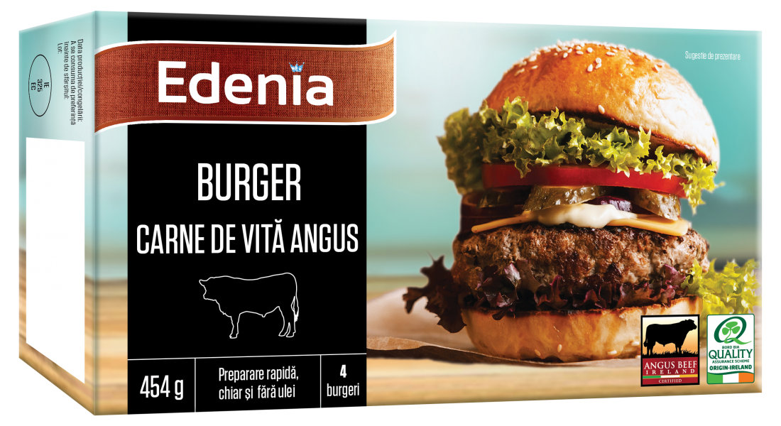 Edenia Burger Carne de vita Angus